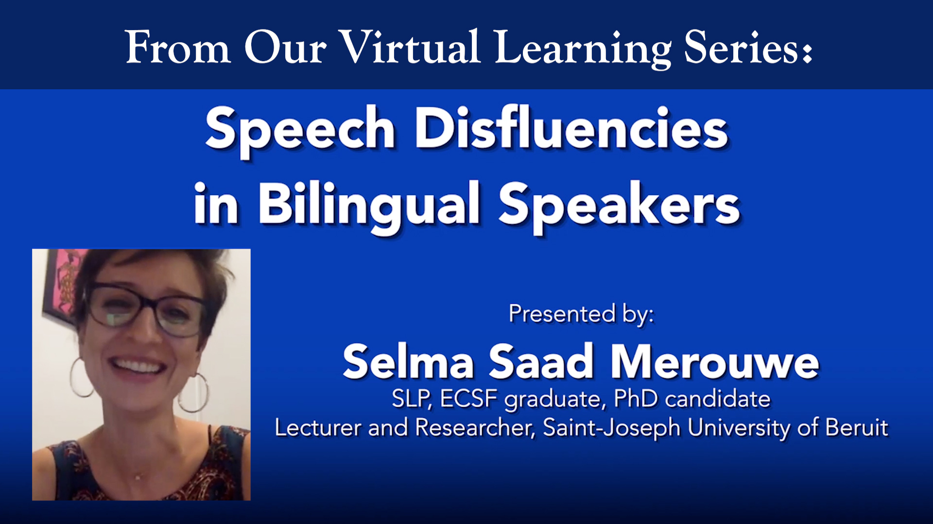 Speech Disfluencies in Bilingual Speakers Stuttering Foundation A